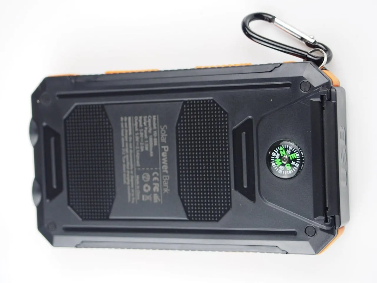 10000 mAh Portable Solar Panel Power Bank
