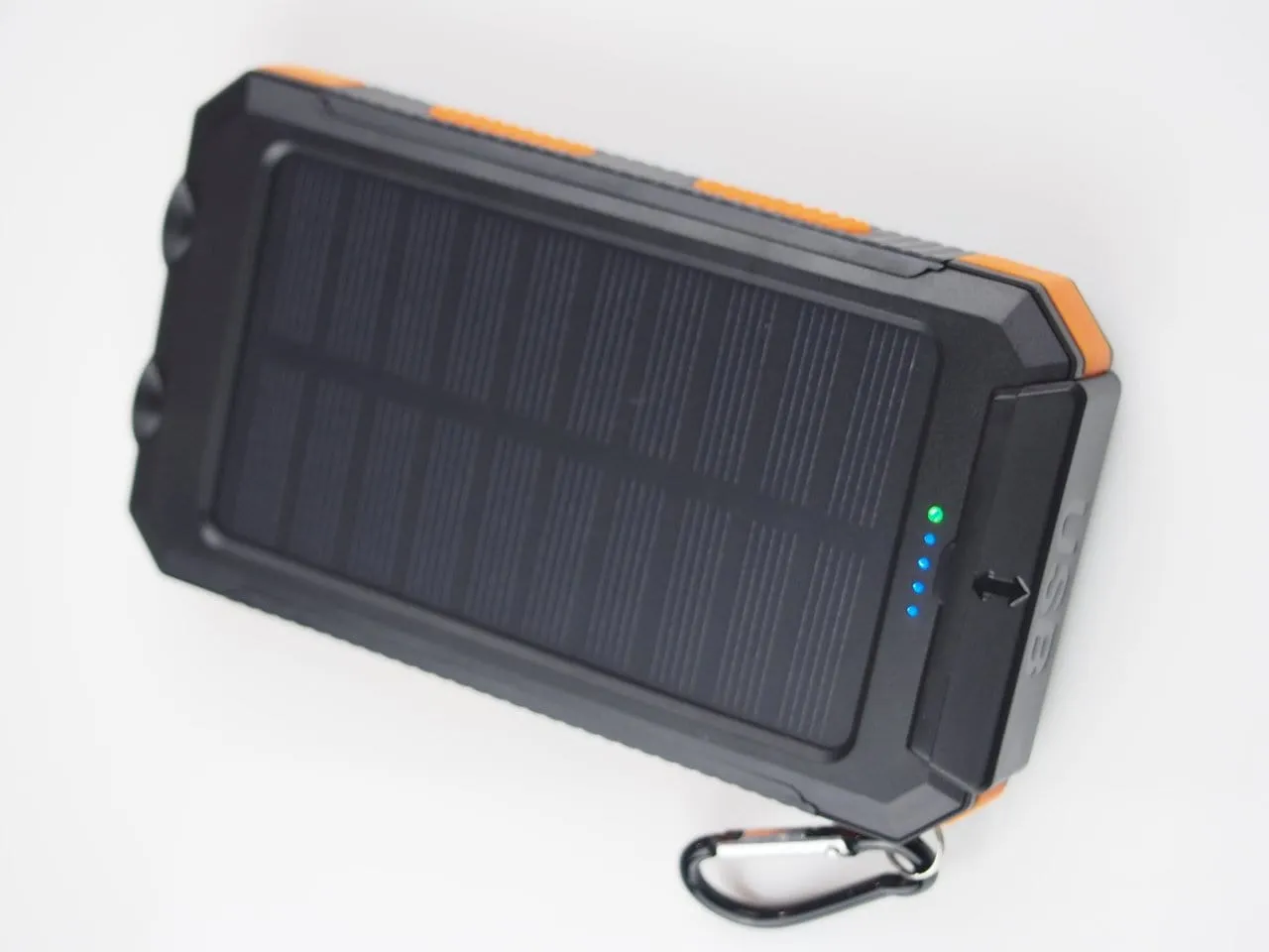 10000 mAh Portable Solar Panel Power Bank