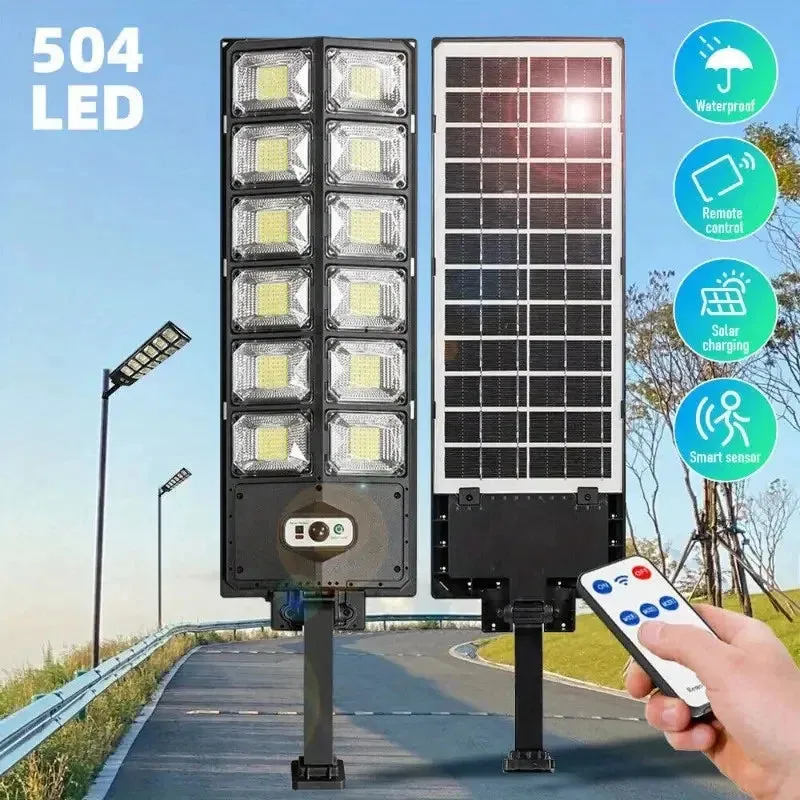 100000LM Ultra Powerful Solar Lamp With Remote Control Outdoor