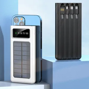 10000mAh USB Portable Solar Power Bank External Battery Charger
