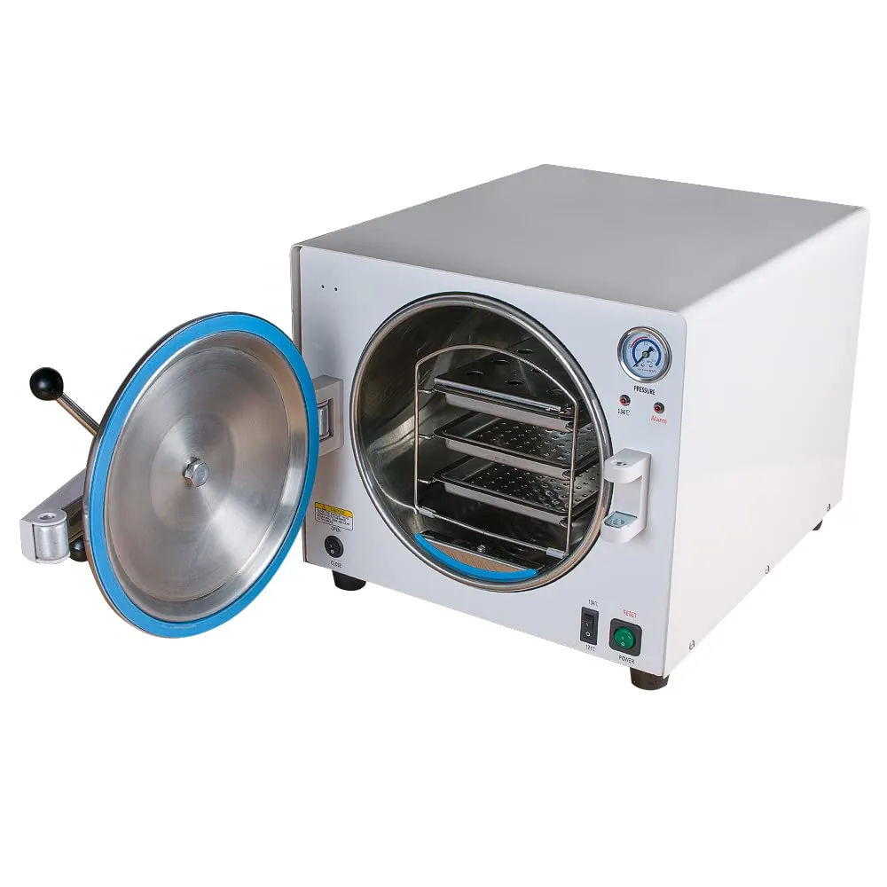 18L Steam Autoclave Ster-iliz-er Machine High Pressure Stainless Steel Steam Lab Autoclave Equipment 110V - US Local Shipping