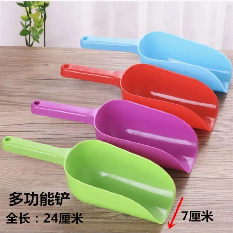 1Pcs Random Color Plastic Multi-purpose Shovel Garden Tools Potted Garden Shovel Succulent Plant Tool