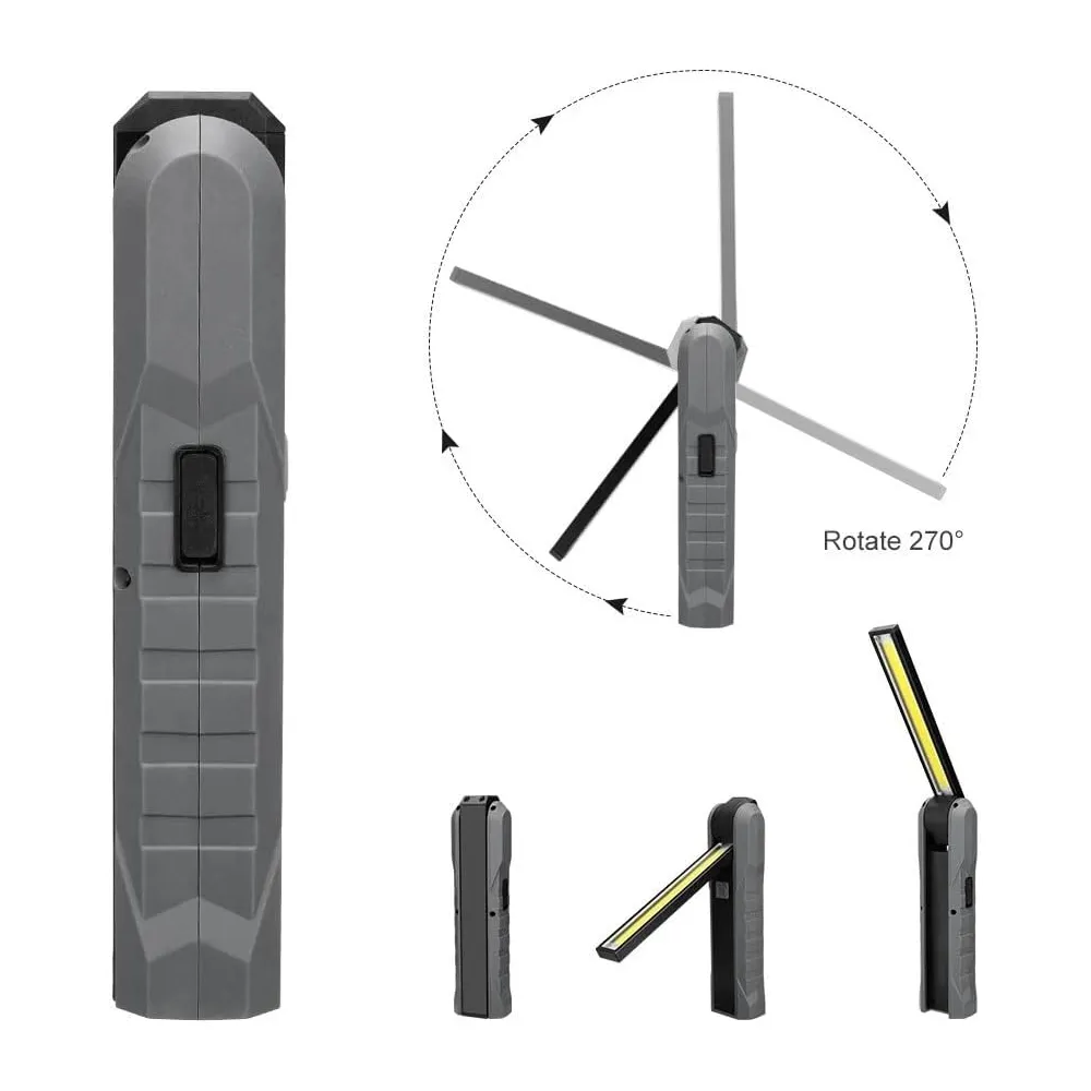 2 in 1 Foldable Outdoor Flashlight 5W by Porodo