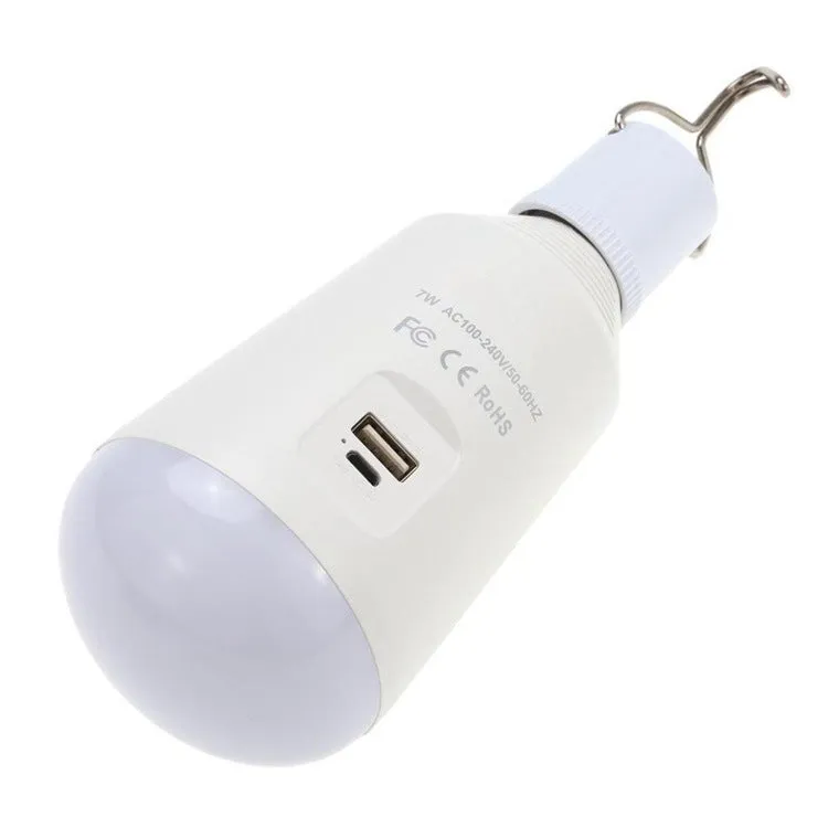 2 in 1 Mini portable led hook lamp and Powerbank for outdoor camping tent