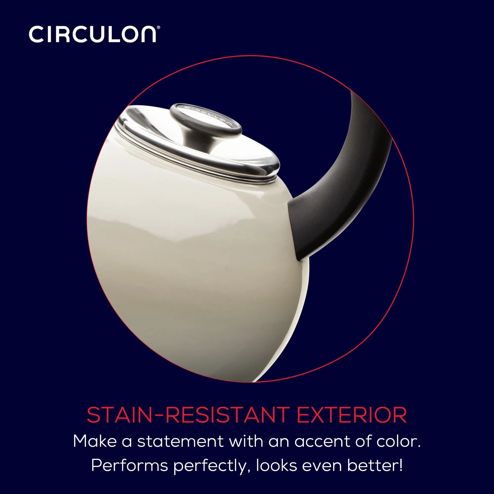 2-Quart Whistling Teakettle with Flip-Up Spout