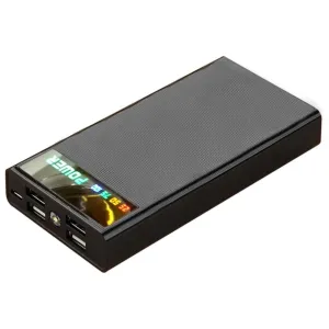 20000 mah Power Bank External Charger Battery 18650 4 USB with LED Light Powerbank Battery For iPhone X 8 7 Poverbank