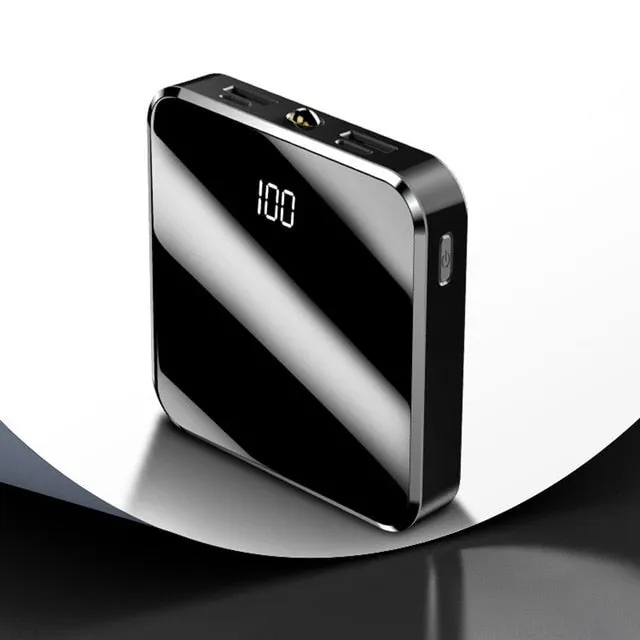 20000mAh Portable Mini Power Bank Mirror