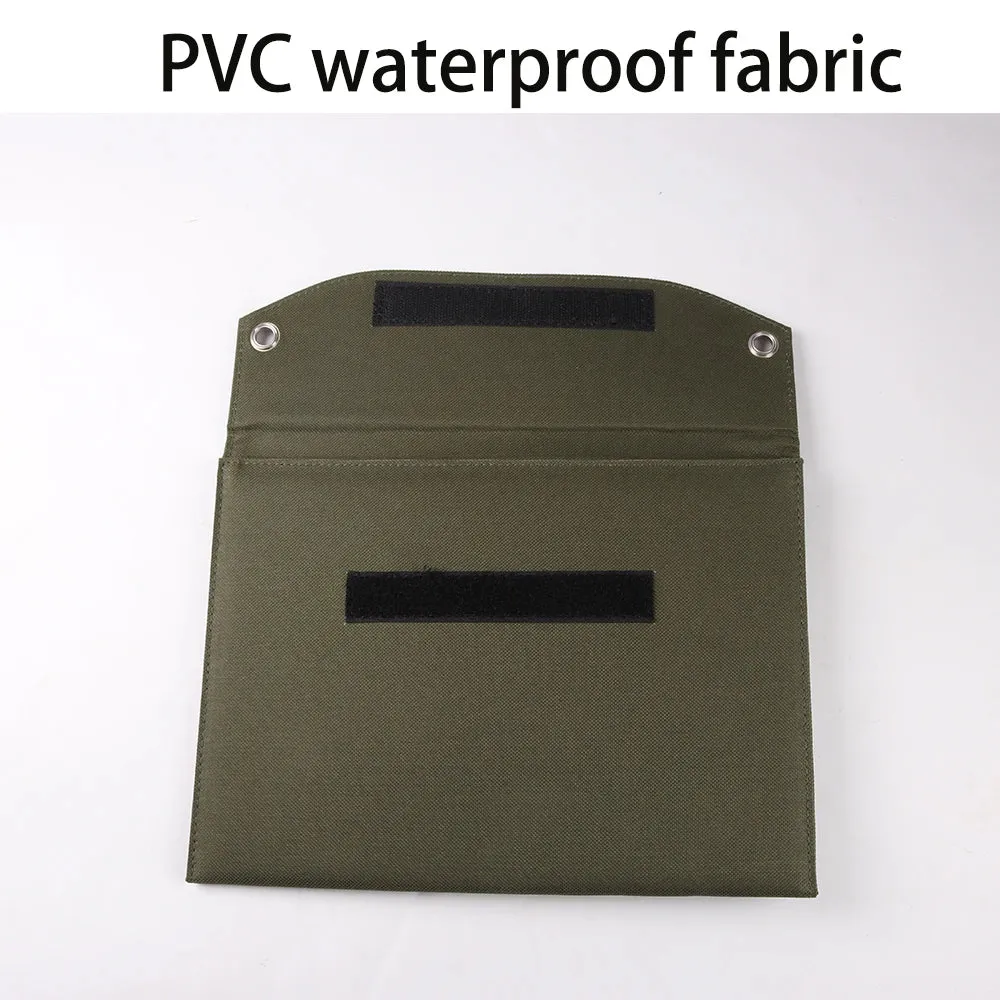 20W Foldable Solar Panel USB Portable Battery Charger for Cell Phone - Waterproof Power Bank for Camping Accessories