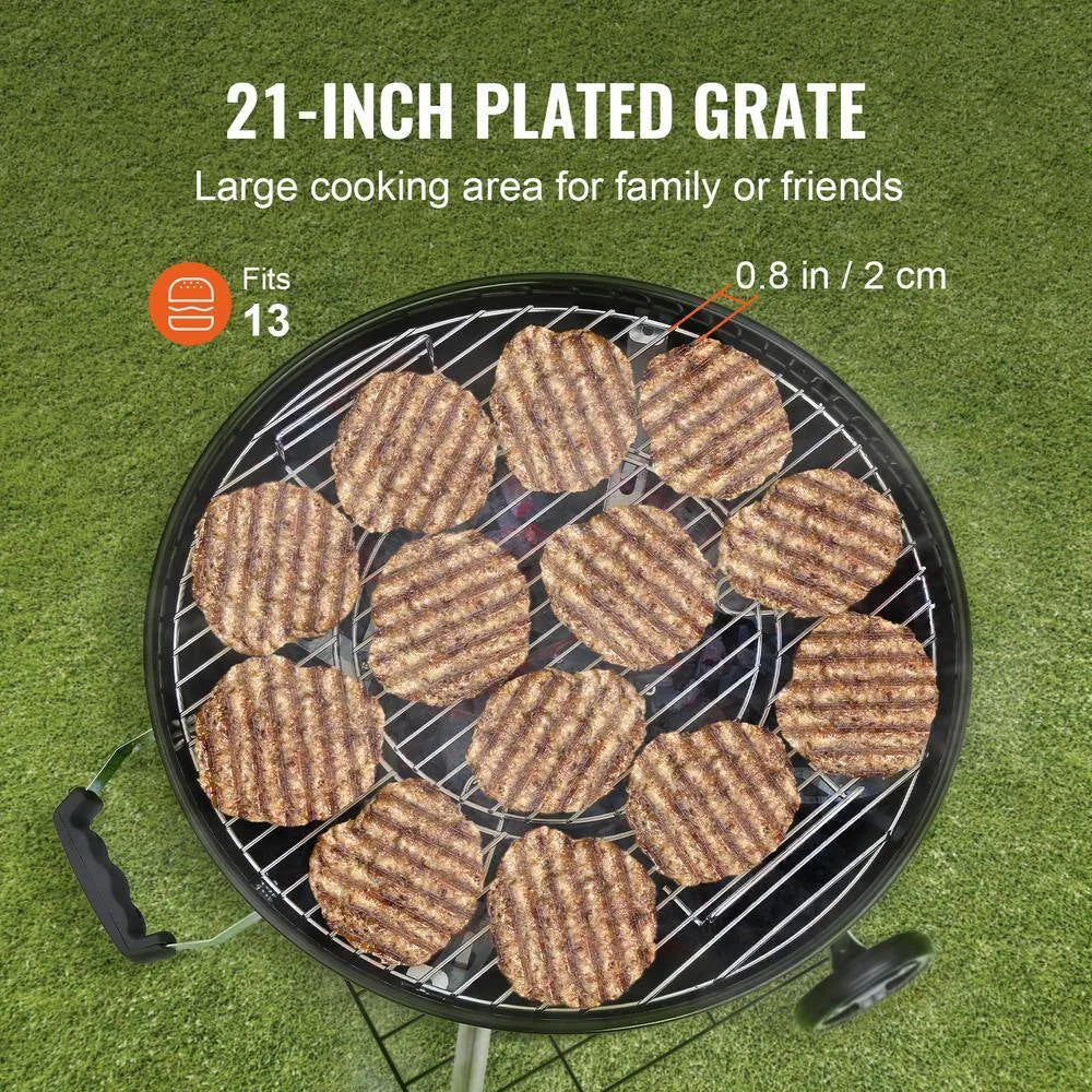 21 In. Kettle Grill Grate for 22 In. Kettle Grill round Replacement Grates Kettle Charcoal Grill Replacement Parts