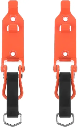 2pcs Zinc Alloy Buckle Roof Rack Accessory Mounts Heavy Duty Shovel Mount Clamps