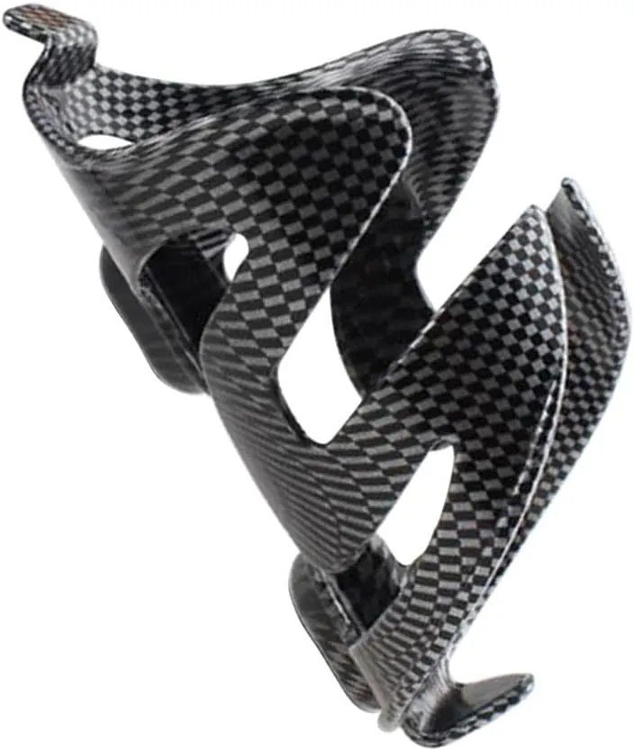 2xHigh-Strength Road Bike Mountain Bike Carbon Fiber Water Bottle Cage
