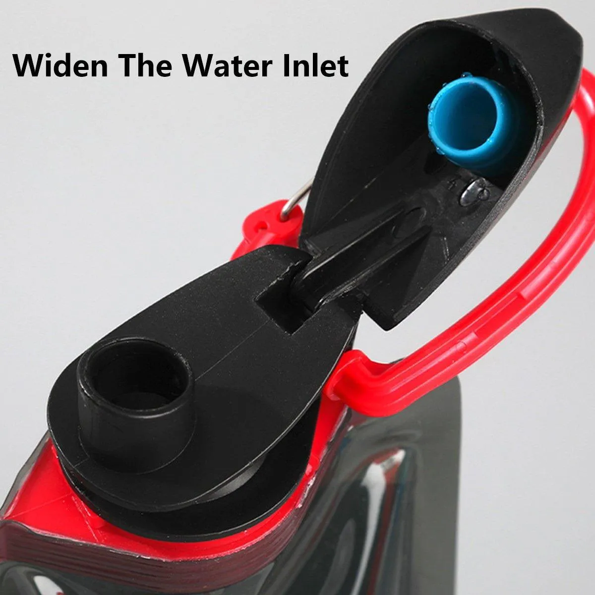 4PCS Portable 700ML Folding Water Storage Bag PE for Riding Sports Hiking Kettle