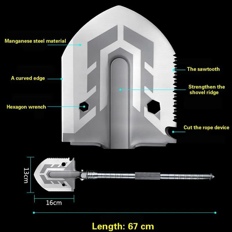(50% discount) MultiShovel™ - All-In-One Survival Shovel [Last day discount]