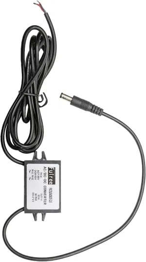 AC/DC-DC Voltage Converter from AC 7-35V or DC 8-52V to DC 5V 3A 15W. Power your ismartgate PRO/Lite/Mini from your gate control panel or solar battery.