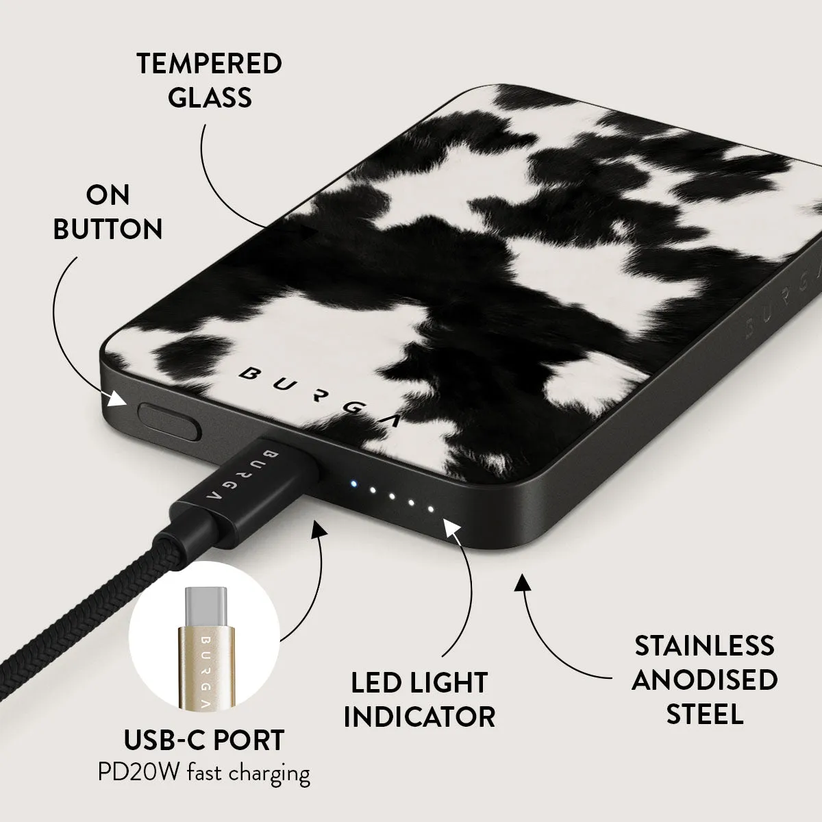Achromatic - Magnetic Power Bank