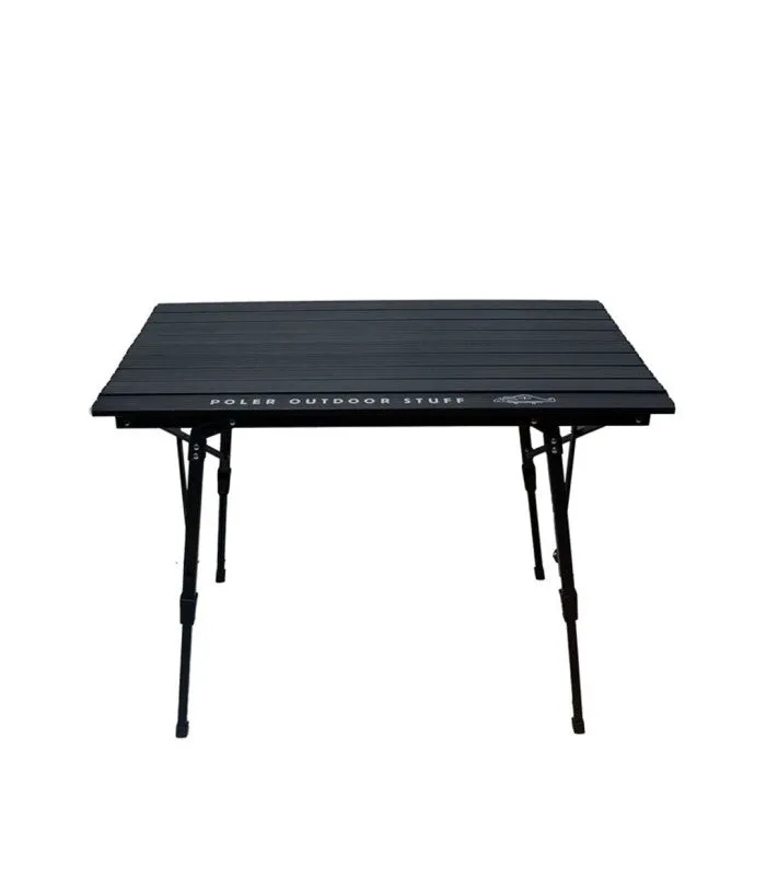 Ajustable Rolltop Aluminum Table