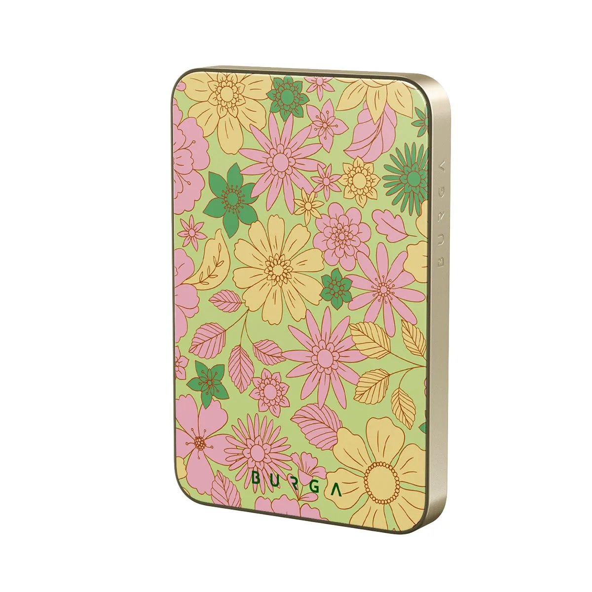 Amalfi Coast - Colorful Floral Magnetic Power Bank
