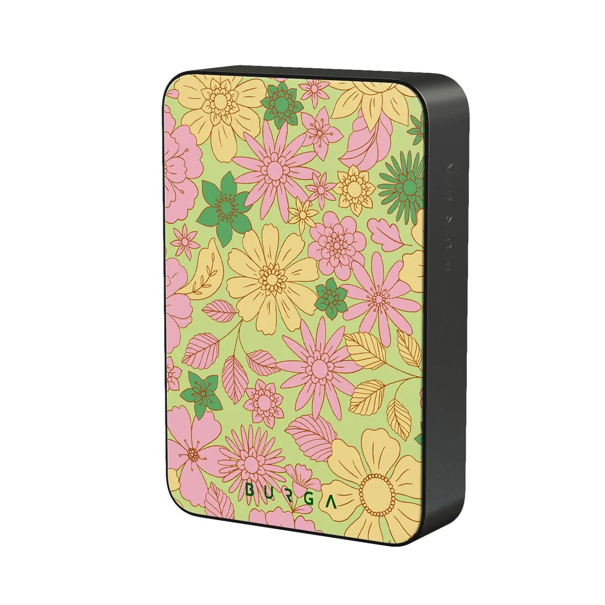 Amalfi Coast - Colorful Floral Magnetic Power Bank
