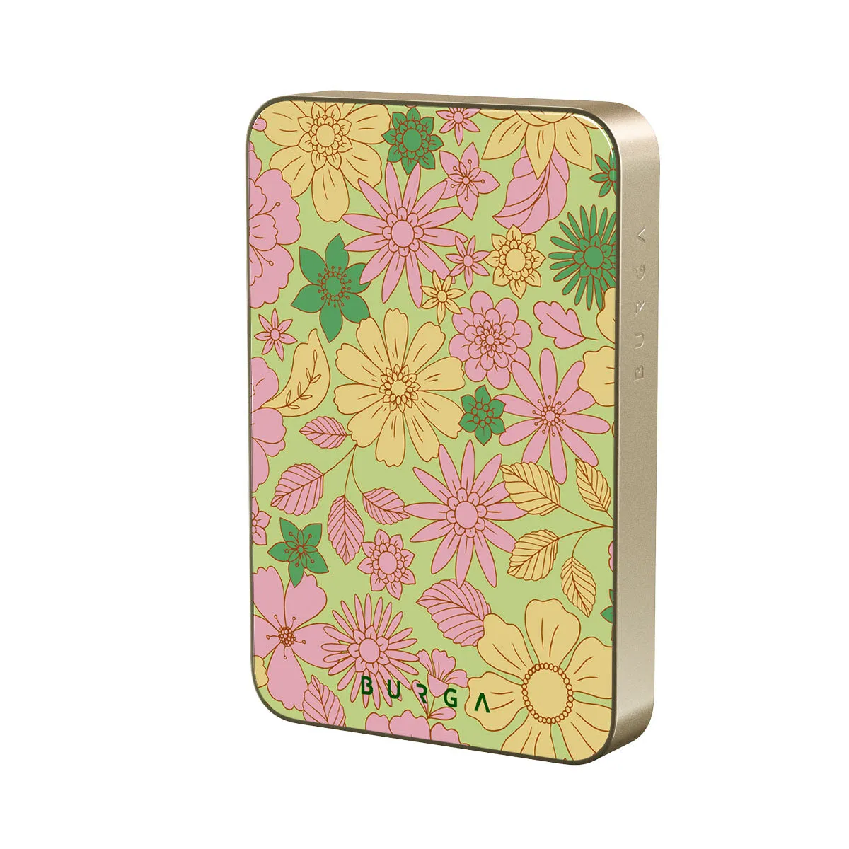 Amalfi Coast - Colorful Floral Magnetic Power Bank