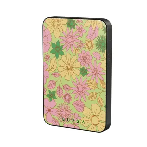 Amalfi Coast - Colorful Floral Magnetic Power Bank