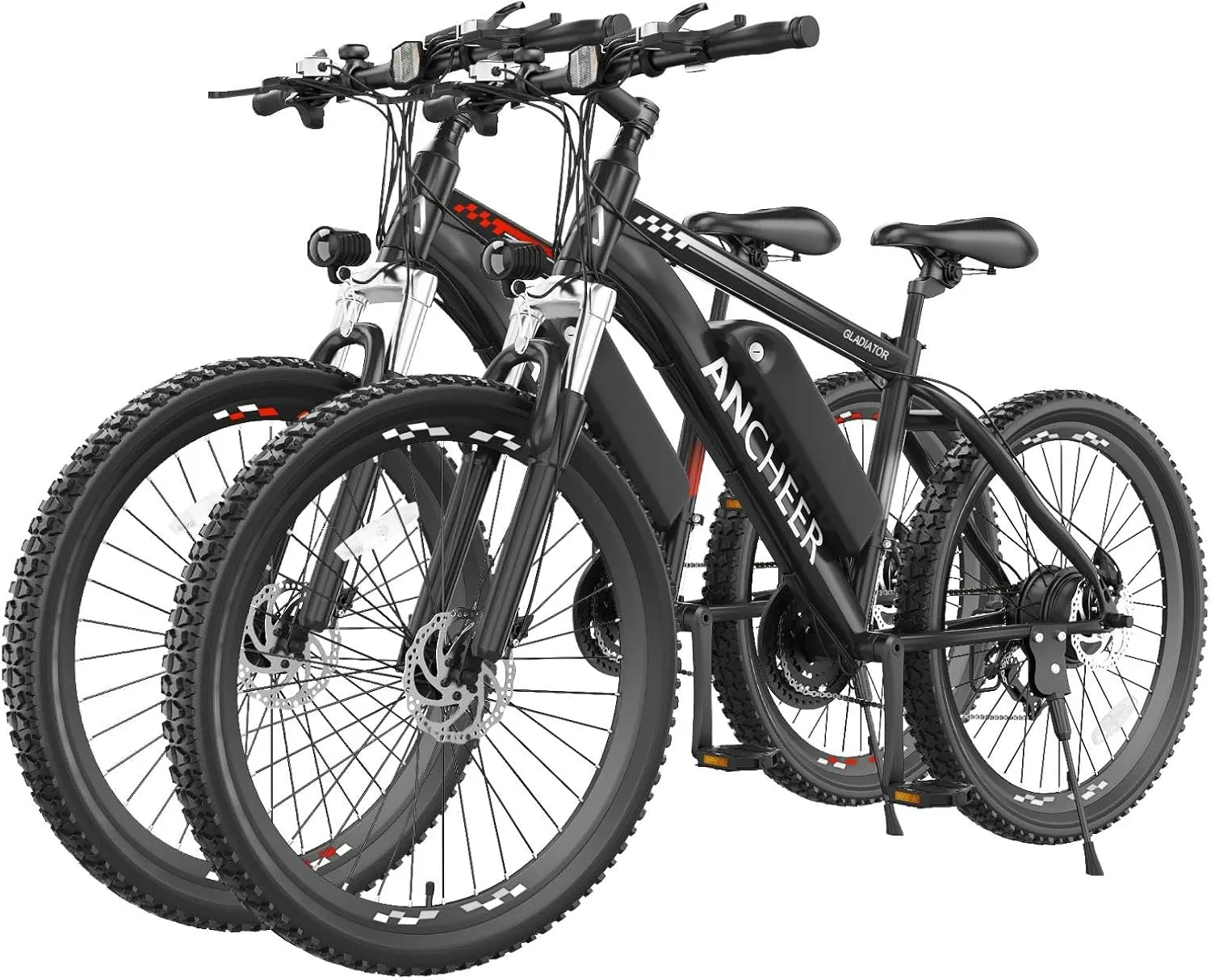 ANCHEER Electric Bike for Adults, Peak 750W Ebike, 3H Fast Charge, 55 Miles, 22MPH Electric Bicycle, 48V 499Wh Battery, 26" Gladiator Electric Mountain Bike, 21Speed, UL 2849 Certified