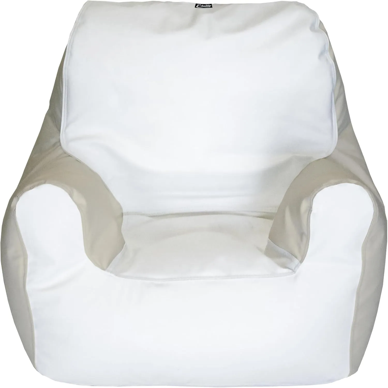 Armchair Marine Beanbag, Medium, Multi (White/Beige)