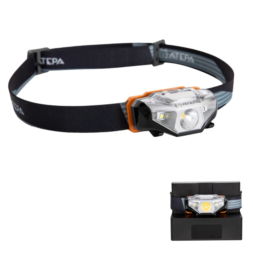 ATEPA Headlamp – Waterproof, Multi-Mode LED Headlight