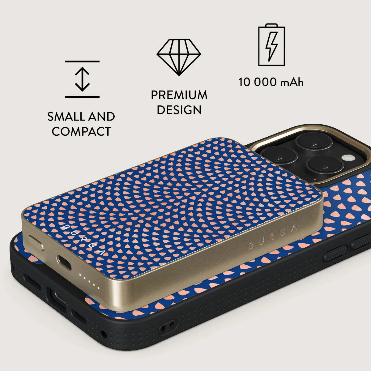 Azure Waters - Magnetic Power Bank
