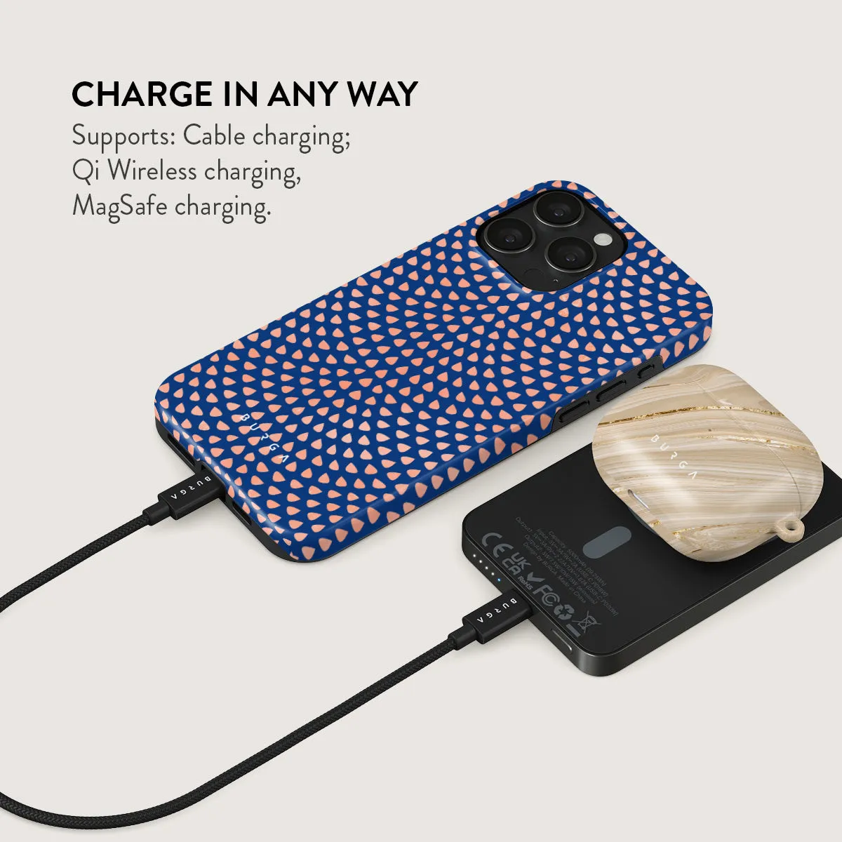 Azure Waters - Magnetic Power Bank