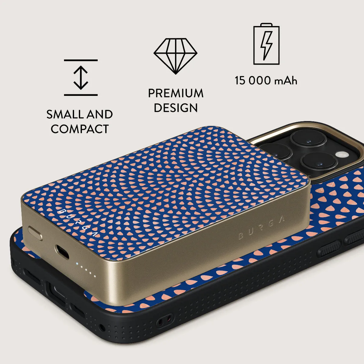 Azure Waters - Magnetic Power Bank