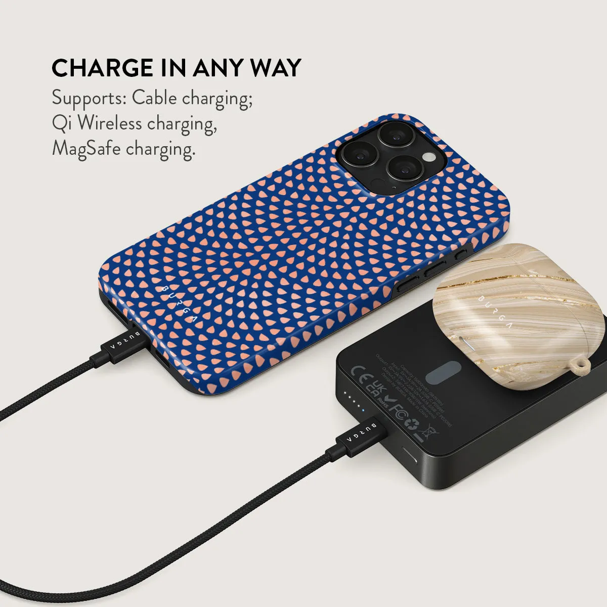 Azure Waters - Magnetic Power Bank