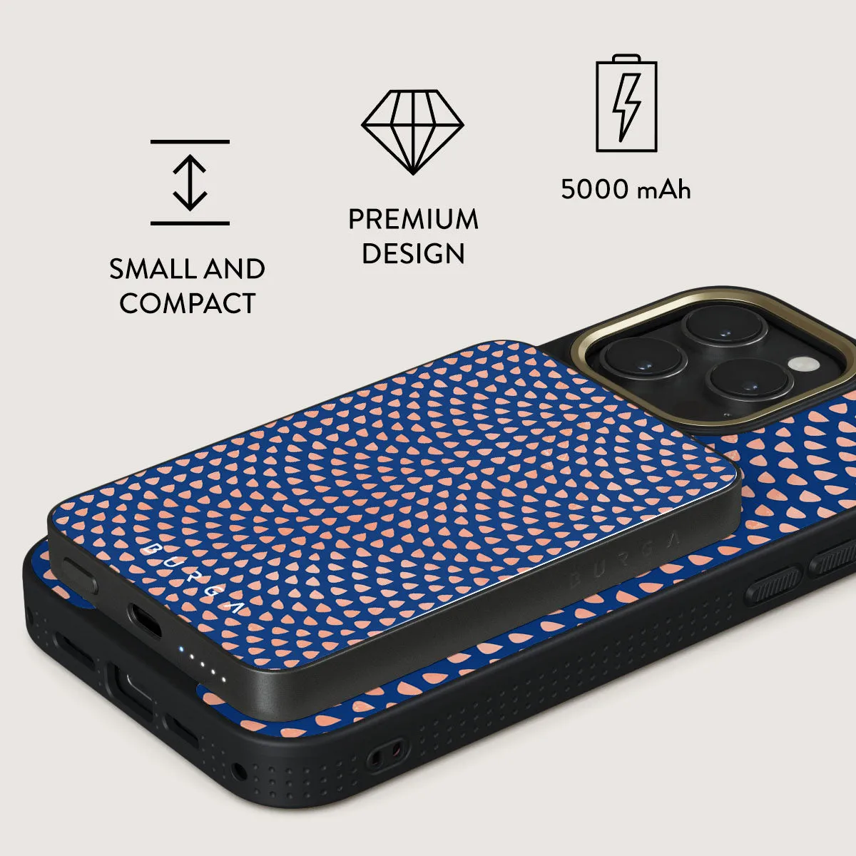Azure Waters - Magnetic Power Bank