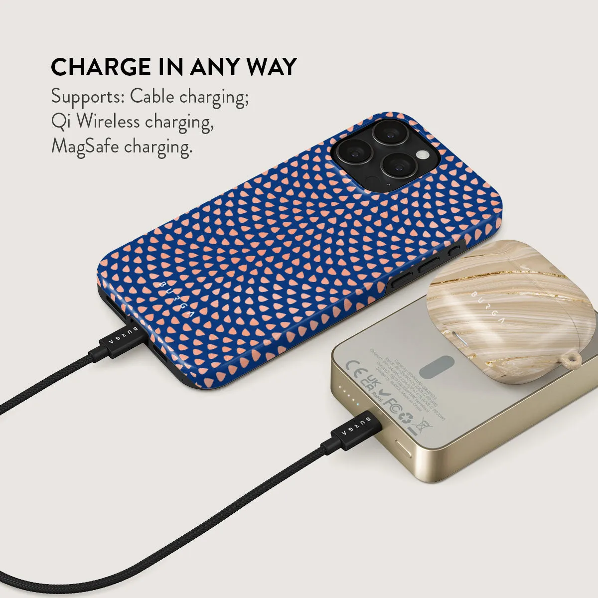 Azure Waters - Magnetic Power Bank