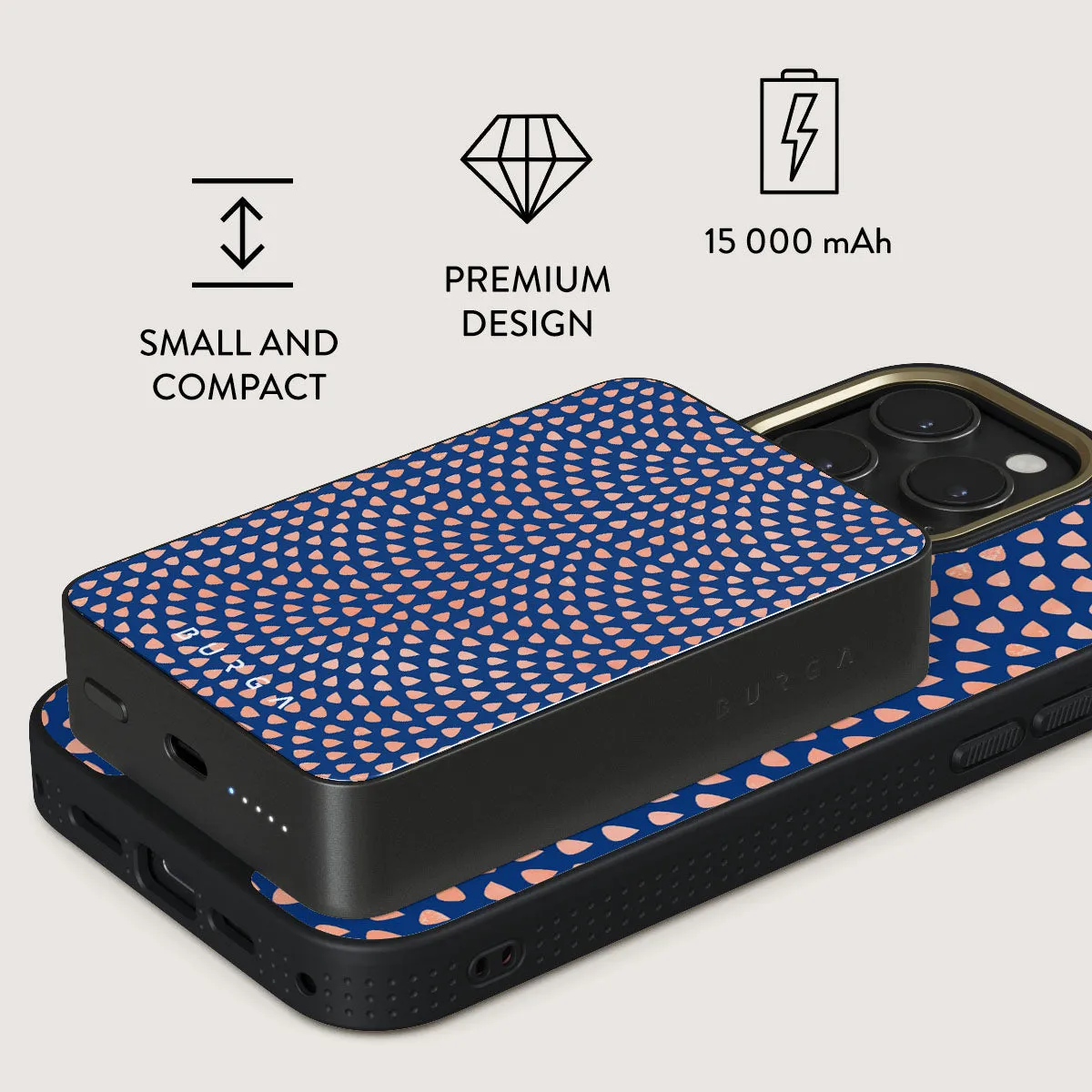 Azure Waters - Magnetic Power Bank