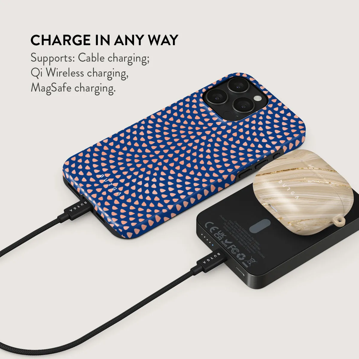 Azure Waters - Magnetic Power Bank