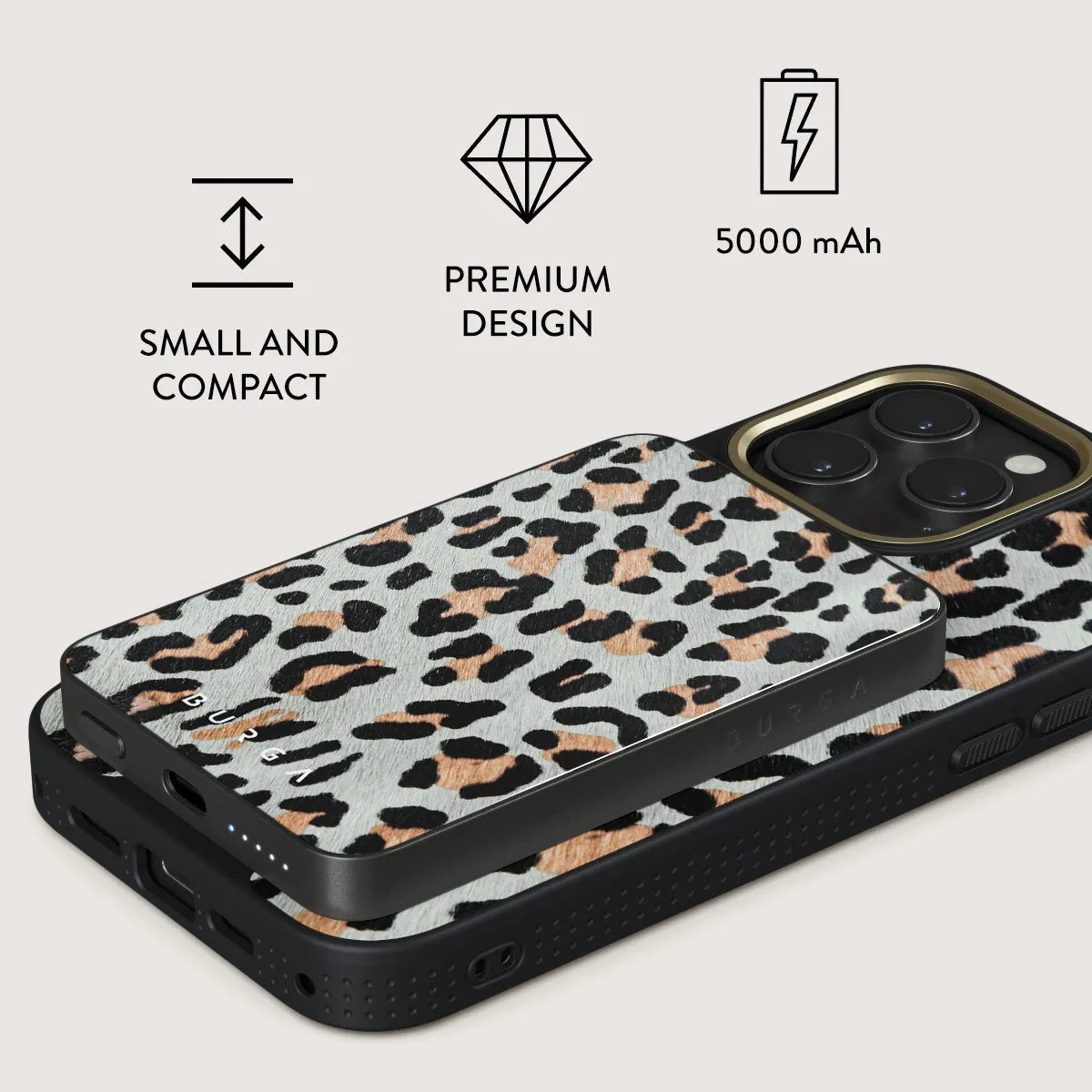 Baby Leo - Leopard Magnetic Power Bank