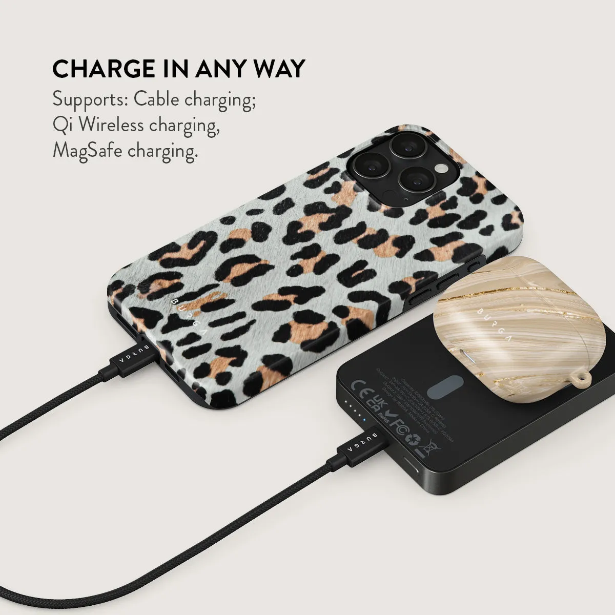 Baby Leo - Leopard Magnetic Power Bank