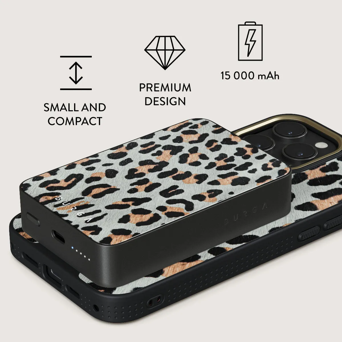 Baby Leo - Leopard Magnetic Power Bank