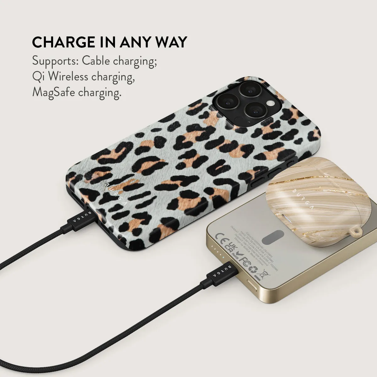 Baby Leo - Leopard Magnetic Power Bank