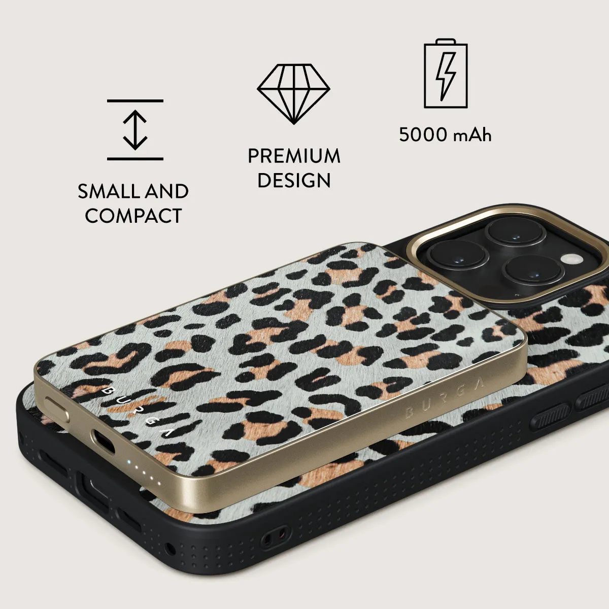 Baby Leo - Leopard Magnetic Power Bank