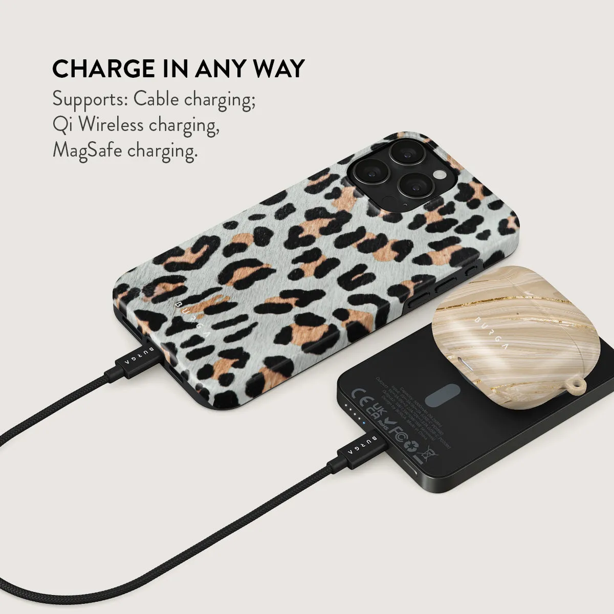 Baby Leo - Leopard Magnetic Power Bank
