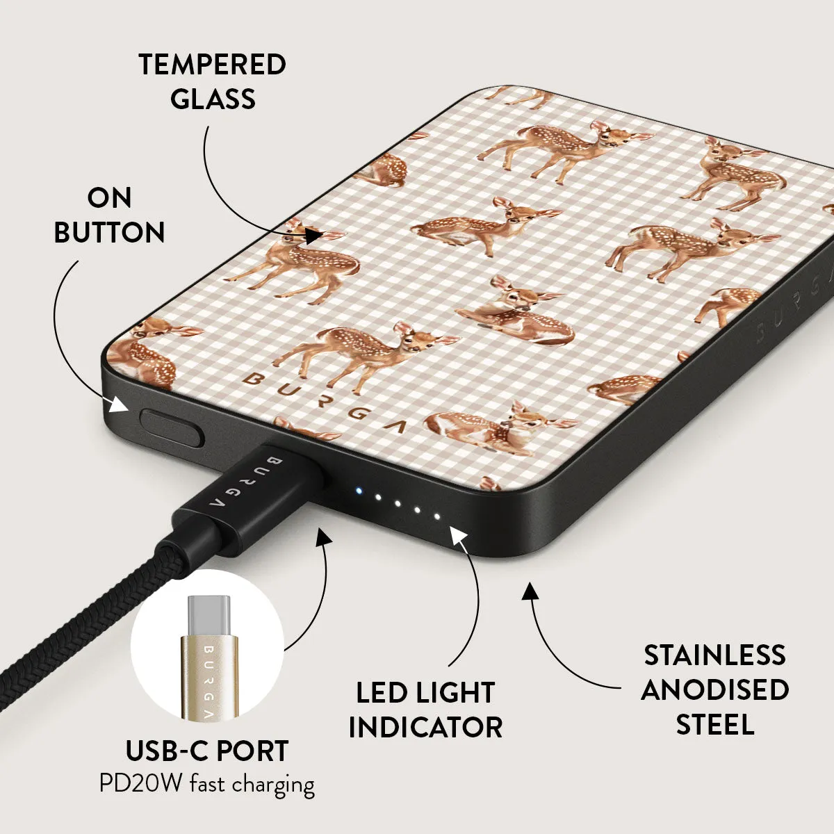 Bambi - Magnetic Power Bank