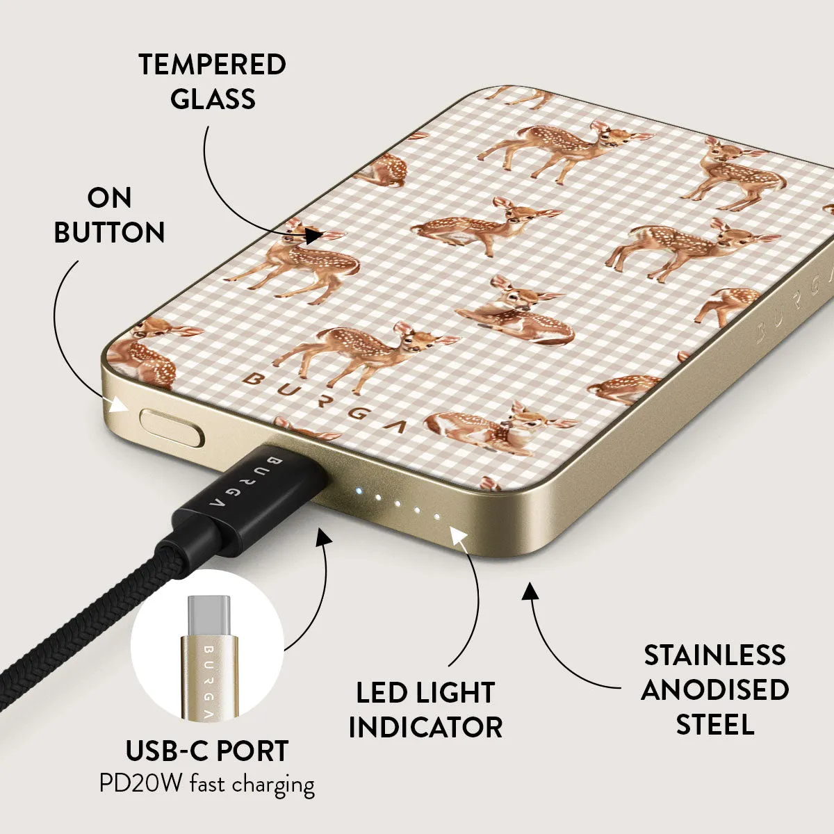 Bambi - Magnetic Power Bank