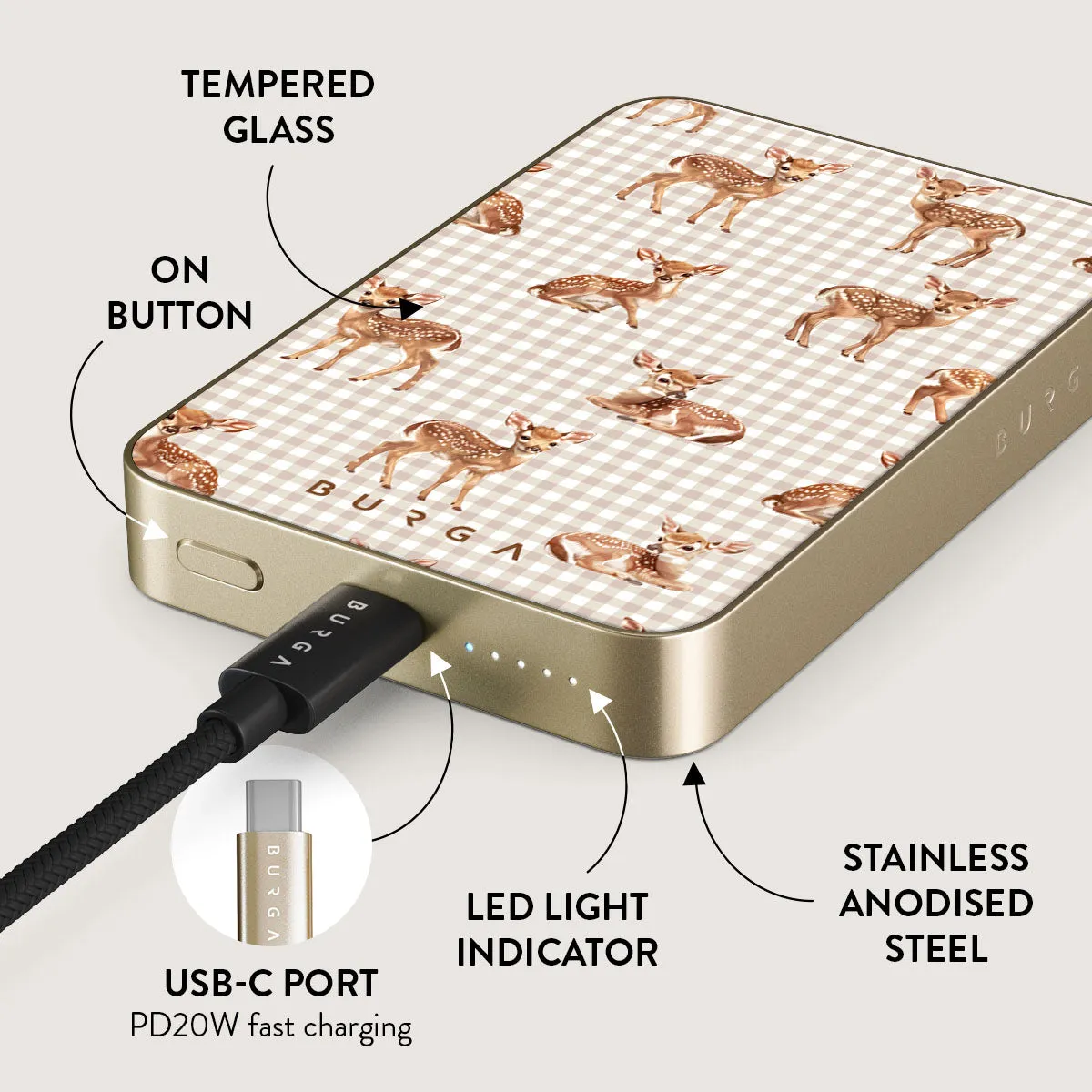Bambi - Magnetic Power Bank