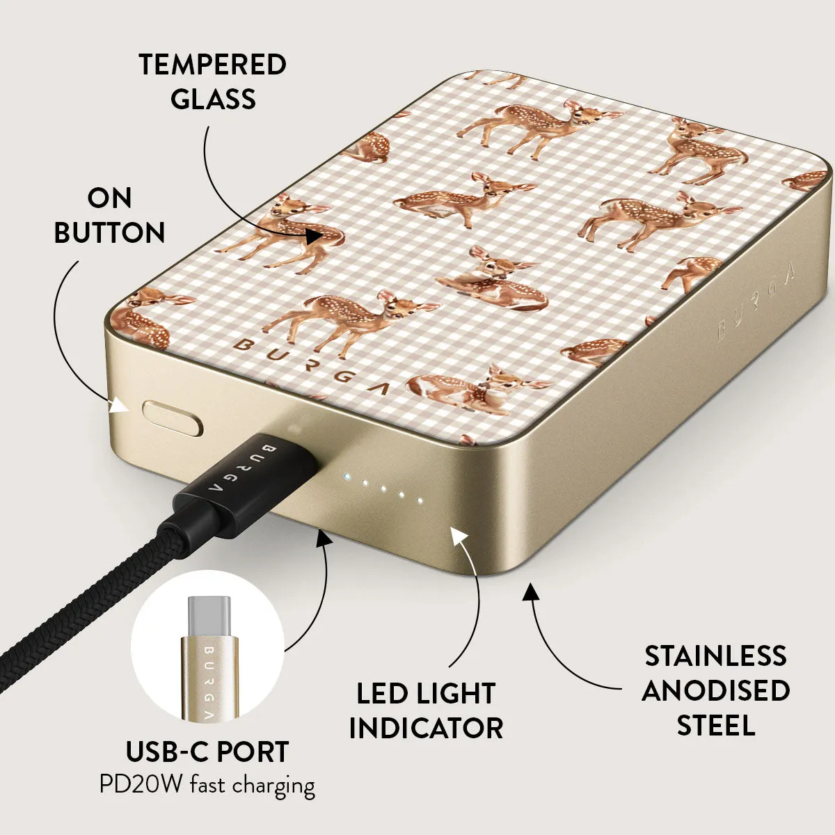 Bambi - Magnetic Power Bank