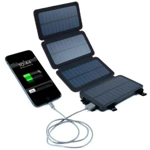 Bank Solar Battery - Powered Wireless Adjustable Charger Easy-to-use