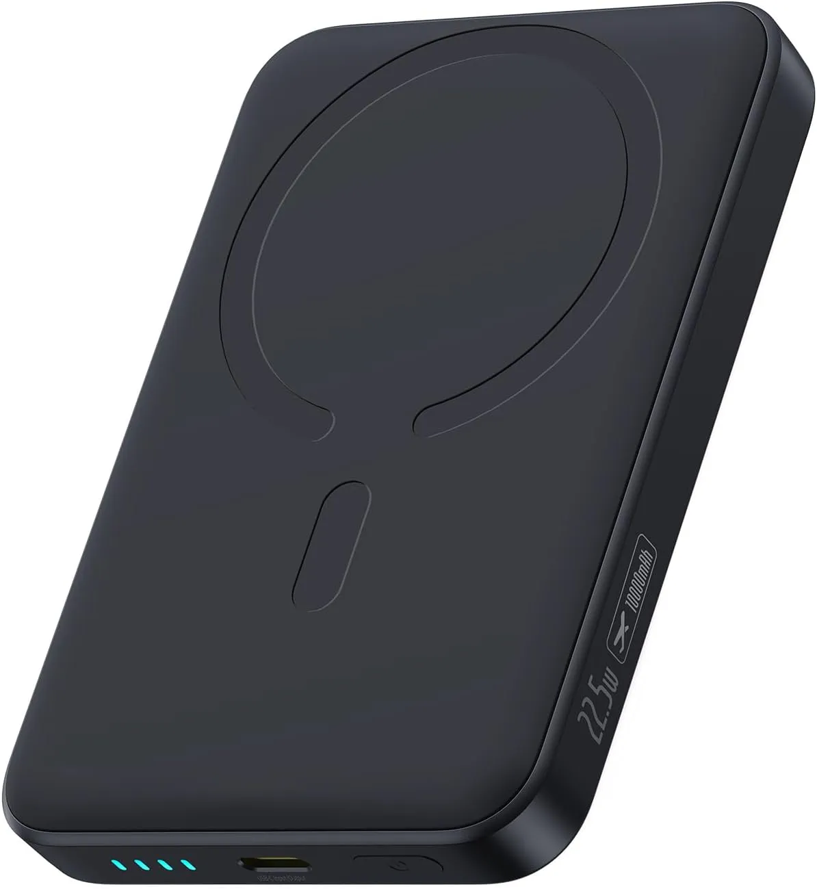 Baseus for MagSafe Portable Charger, 10000mAh Wireless Magnetic Power Bank with USB-C Cable 22.5W PD Charging, Slim Phone Battery Pack Compatible with iPhone 16/15/14/13/12 Pro/Pro Max Series-Black
