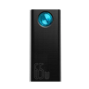 Baseus Glaze Digital Display Fast Charging Power Bank 30000mAh 65W Black - International Version