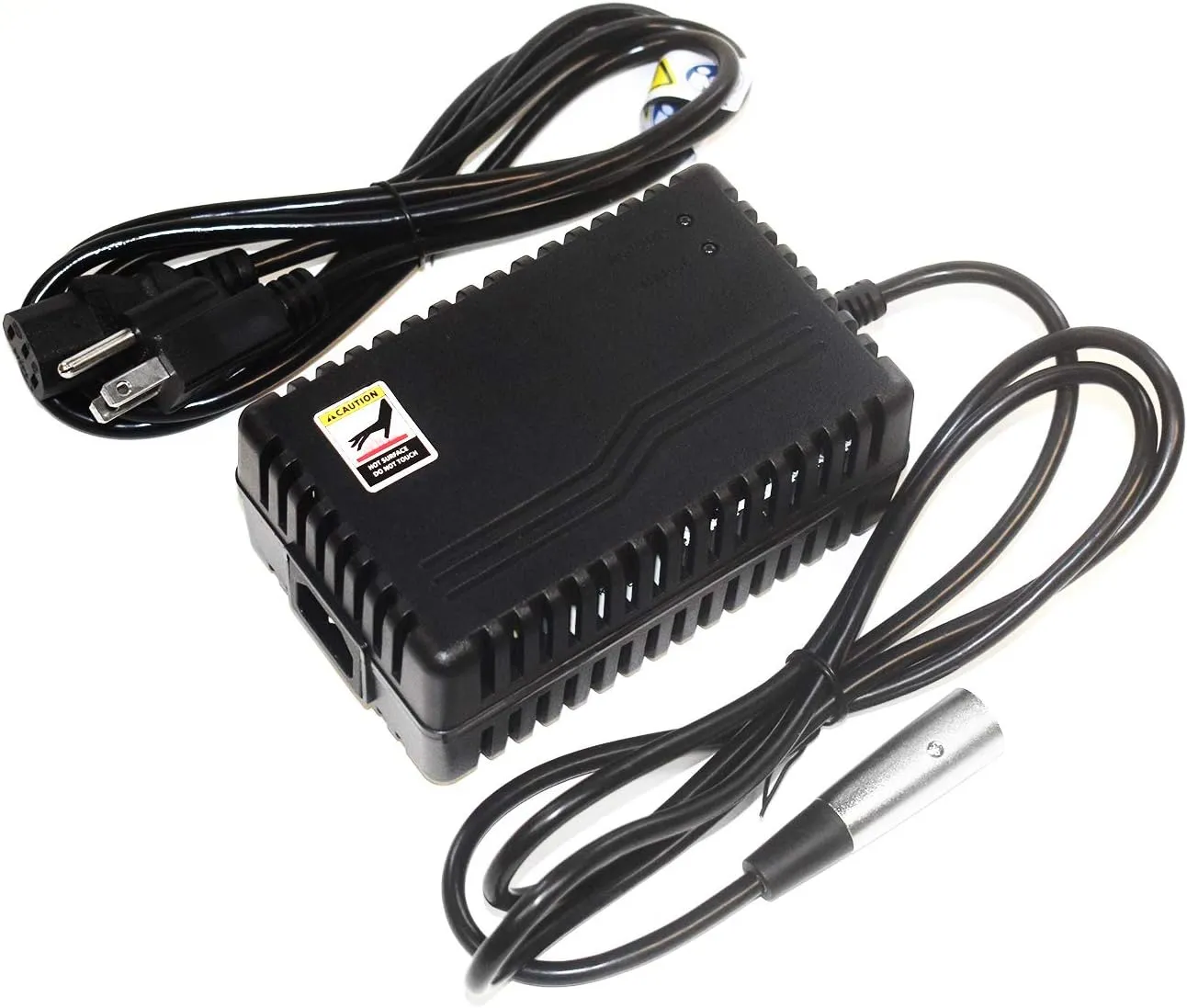 Battery Charger with XLR Connector for Electric Scooters and Wheelchairs - Fit for Pride Mobility, Jazzy Power Chair, Drive Medical, Golden Technologies, Schwinn, Shoprider