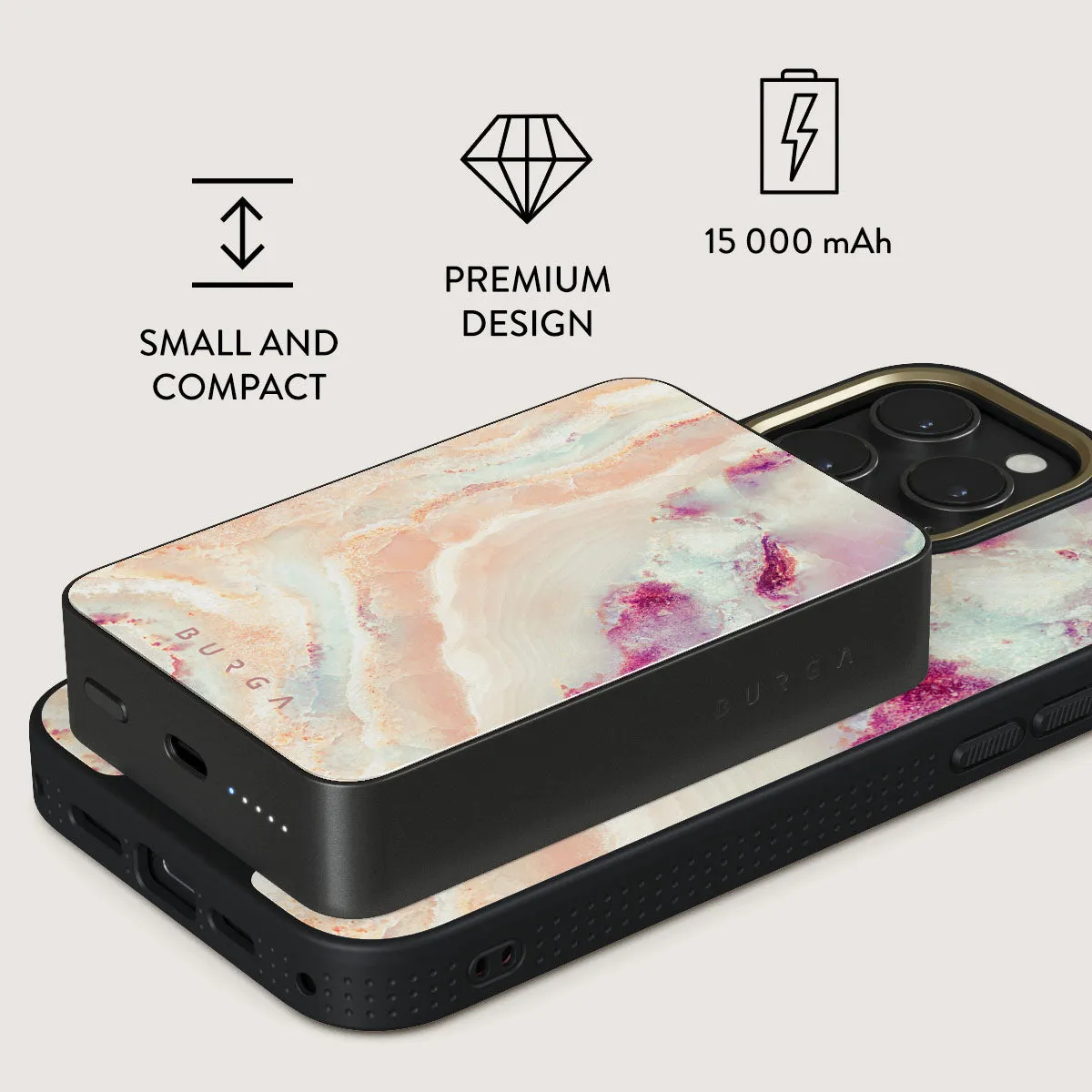 Berry Sorbet - Girly Magnetic Power Bank